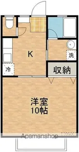 吉沢ハイツ【2階】の間取り